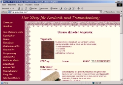 Eine selbst entwickelte Shop-L�sung